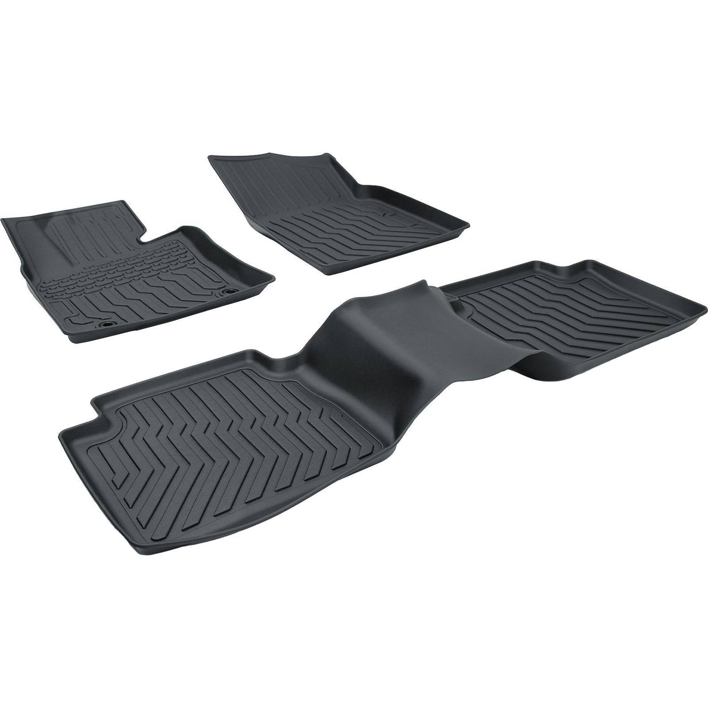 18-23 Camry All Weather Floor Mats TPE Rubber DOES NOT FIT 2018-2023 Camry Hybrid