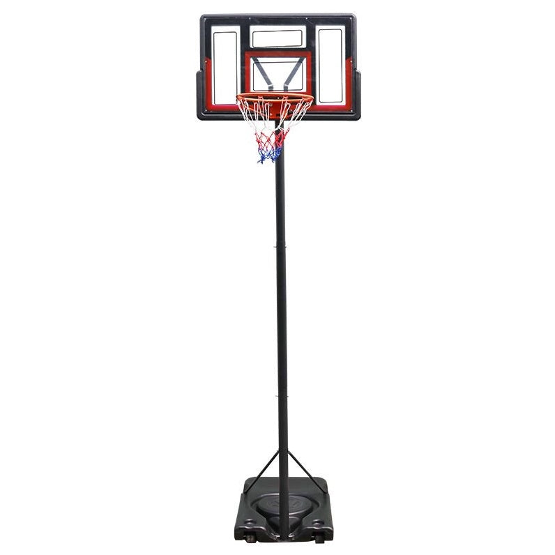 TotheCORE Basketball Stand 5.25-8.53 Ft Adjustable Portable Basketball Hoop & Goal With PC Backplate, Large Base And Wheels