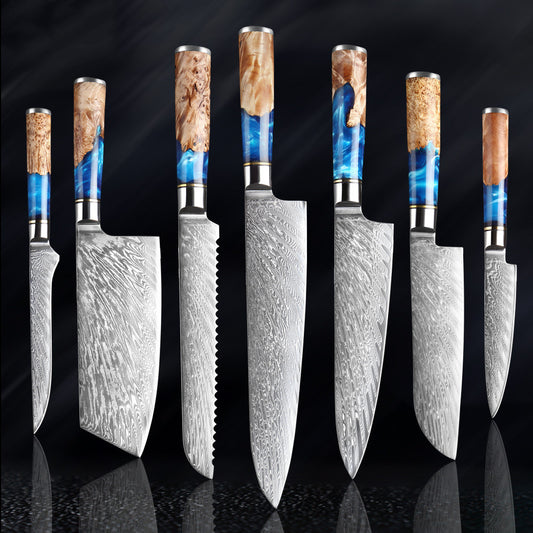 Japanese Kitchen Knife Set Chef's Knife Meat Chopping Knife