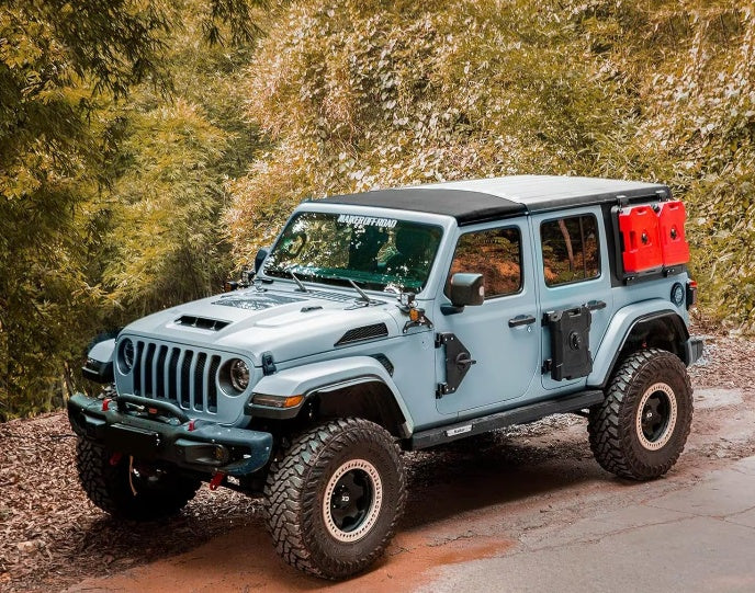 4 Door Rear Window Protector Trim Rear Window Protector Trim, Driver's Side