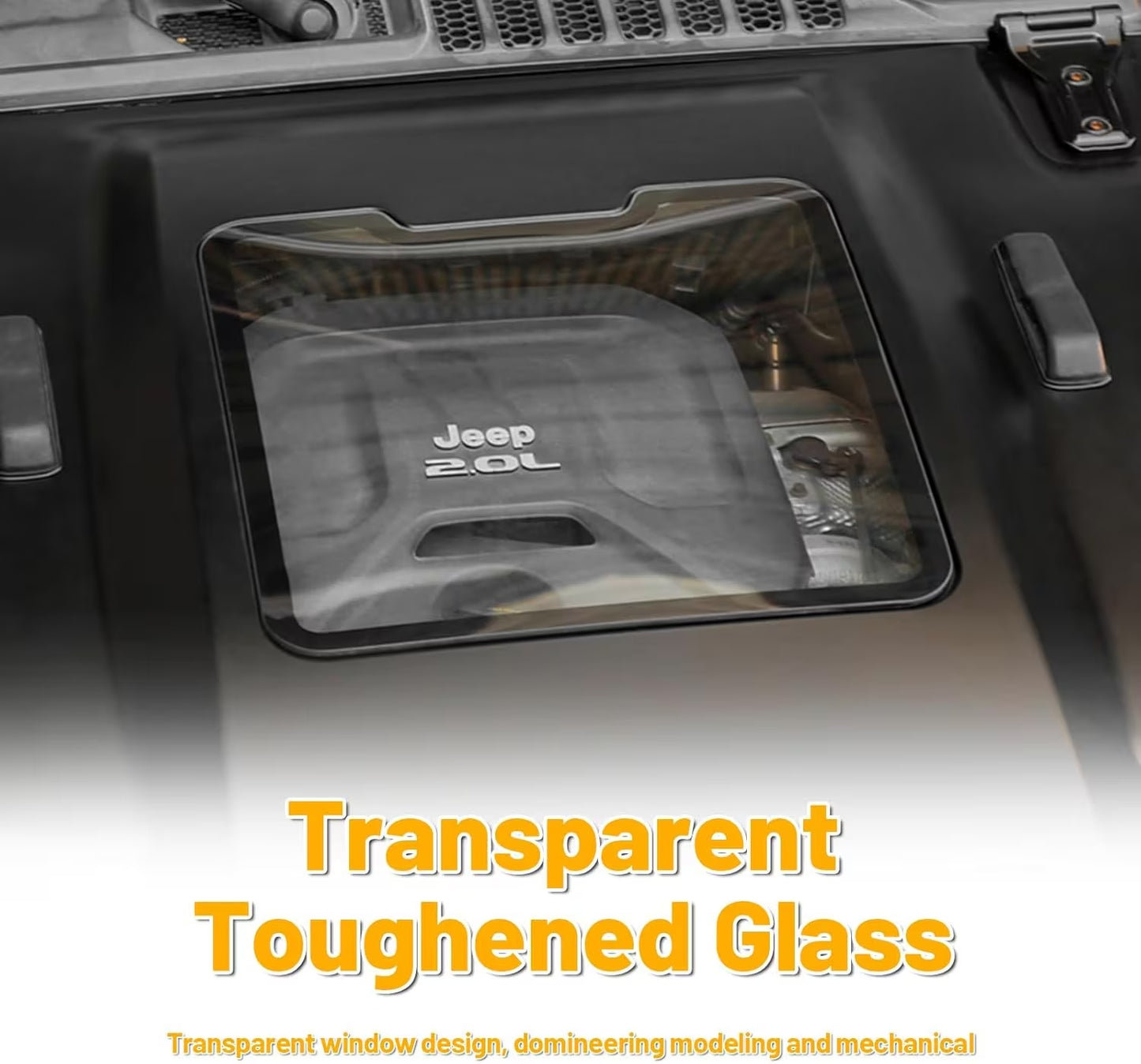 Space Capsule Style The Replacement Hood Wrangler JL JLU & 2020-2023 Gladiator JT