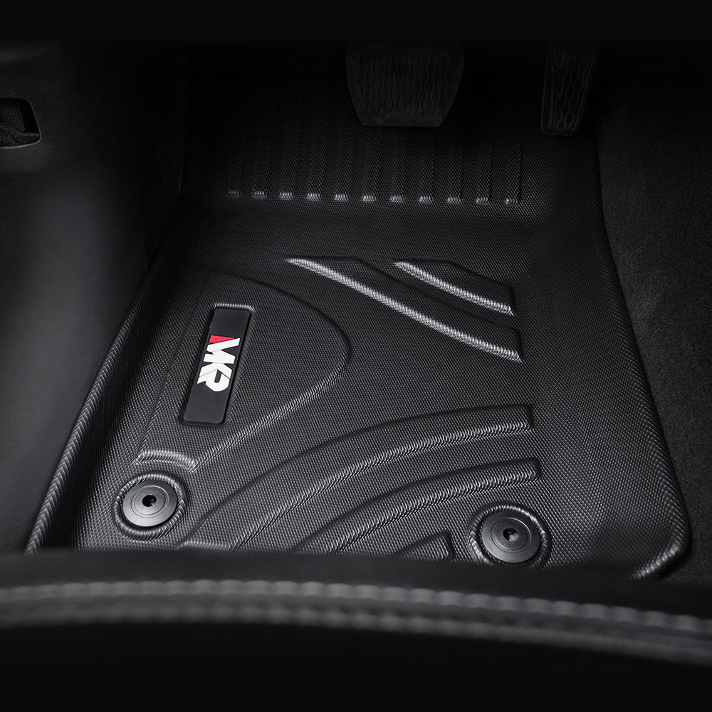 2022+ Jeep Gladiator/ Wrangler JT 3D TPE  All-weather Floor Mats