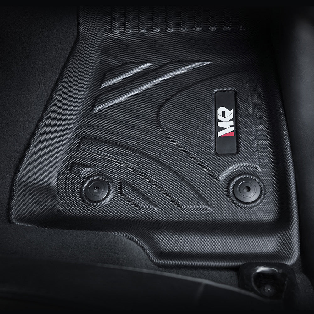 2022+ Jeep Gladiator/ Wrangler JT 3D TPE  All-weather Floor Mats