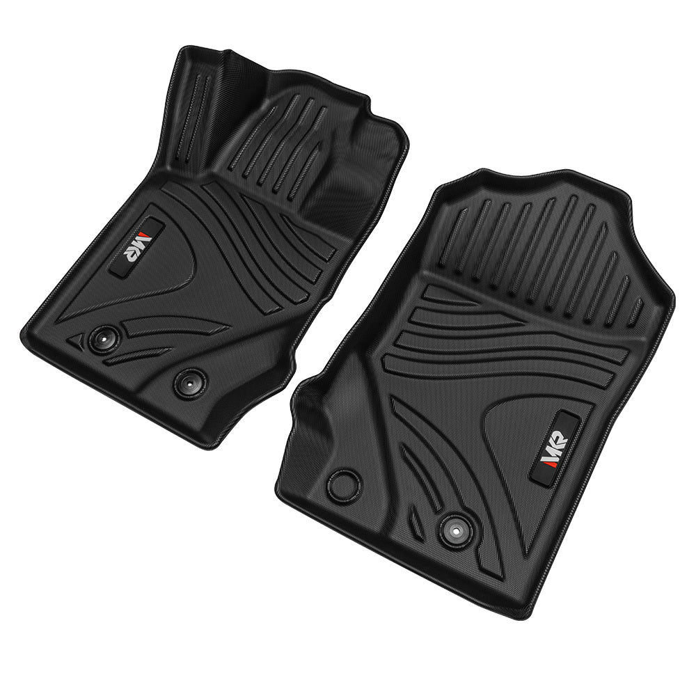 MKR Car Floor Mats For 2021-2023 Ford Bronco 3D TPE All-Weather Floor Mats - Full Set Interior Car Accessories All-Weather