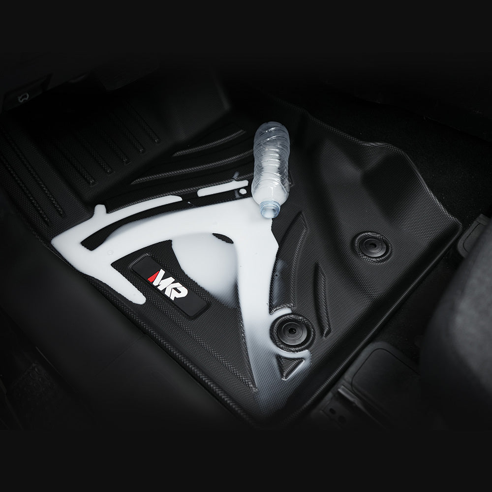 MKR Car Floor Mats For 2021-2023 Ford Bronco 3D TPE All-Weather Floor Mats - Full Set Interior Car Accessories All-Weather