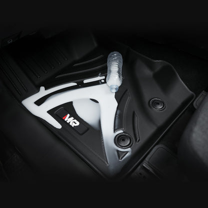 MKR Car Floor Mats For 2021-2023 Ford Bronco 3D TPE All-Weather Floor Mats - Full Set Interior Car Accessories All-Weather