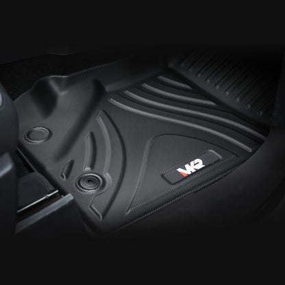 MKR Car Floor Mats For 2021-2023 Ford Bronco 3D TPE All-Weather Floor Mats - Full Set Interior Car Accessories All-Weather