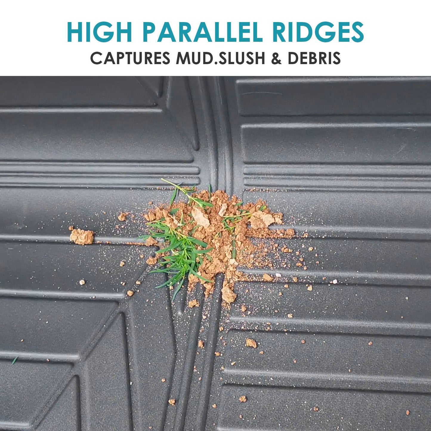 Truck Bed Mat For 2019-2024 Chevrolet Silverado GMC Sierra 1500 5.8ft Short Bed