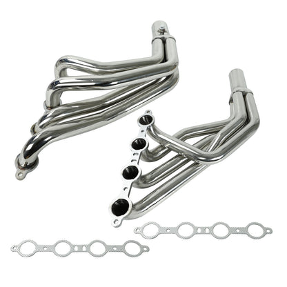 LS Swapped Exhaust Manifold Header For Ford 79-93 Fox Body Mustang 94-04 Mustang With GM LS 4.8 5.3