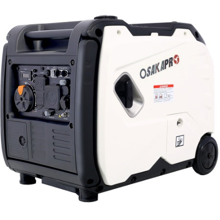 Super Quiet Inverter Generator 4500w Portable Generator Electric Start, Foldable Handle With Wheel,212cc 4 Stroke EPA Compliant