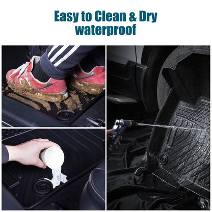 2023 CRV Hybrid Black All-Weather TPE Rubber Car Mats