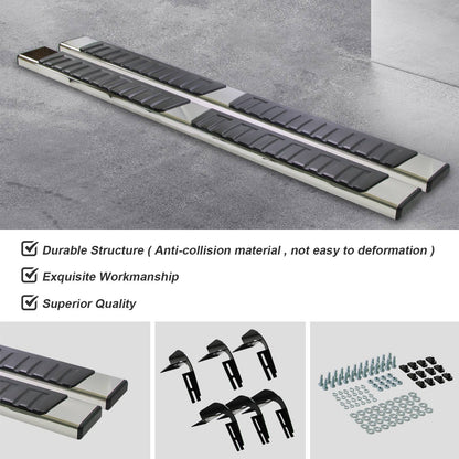 For 99-16 Ford F250-F550 Super Duty Extended Cab 6 Side Step Bar Running Boards