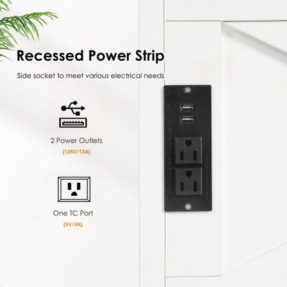 Coffee Table, Multi-functional Lifting Dining Table Coffee Table, Living Room Home Table, Modern Coffee Table 80CM, Vintage White