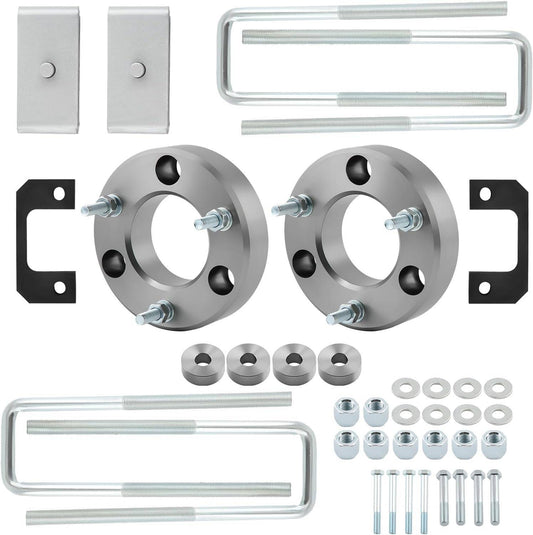 Leveling Kit W Diff Drop Spacers For Chevy Silverado/ GMC Sierra 1500 2007-2020