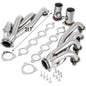Exhaust Header Set 1 Exhaust Turbo Headers, Stainless Steel Exhaust Manifold Headers, Shorty Engine Conversion LS Swap Exhaust Headers For Chevy LS1 LS2 LS3 LS6 LS10 SUV Truck Car