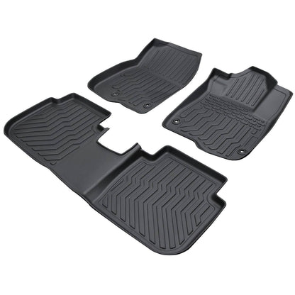 2023 CRV Hybrid Black All-Weather TPE Rubber Car Mats