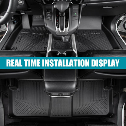 2022-2024 Acura MDX All Weather Car Floor Mats 3rd Row TPE Floor Liners For