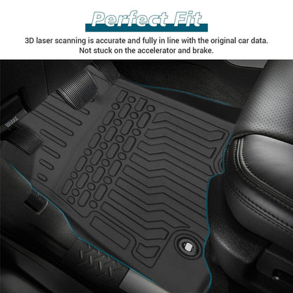 18-23 Tacoma Double Cab TPE Rubber Car Floor Mats