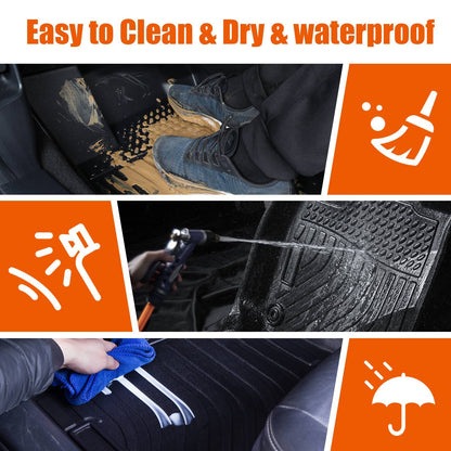 TPE Rubber Car Floor Mat 2015-2022 Chevrolet Colorado/ GMC Canyon Crew Cab