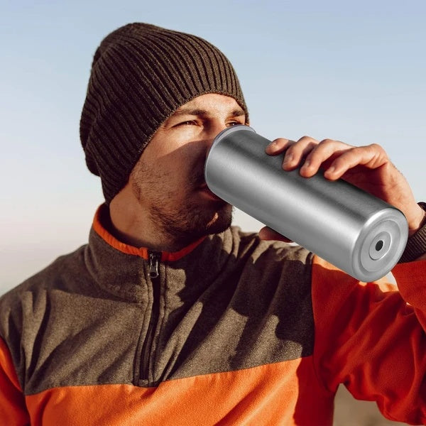 Stainless Steel Skinny Tumbler, 20 Oz Vacuum Insulated Tumbler With Lid And Straw, Double Wall Coffee Cup, Travel Mug For Cold Hot Drinks, Stainless Steel 1 Pack