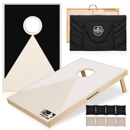 Solid Wood Premium Cornhole Set