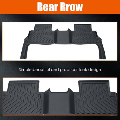 TPE Rubber Car Floor Mat 2015-2022 Chevrolet Colorado/ GMC Canyon Crew Cab